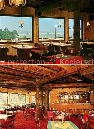 AK / Ansichtskarte Hitzacker_Elbe Elbhoehen Restaurant Gastraeume Bar Hitzacker Elbe