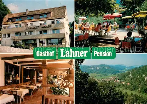 AK / Ansichtskarte Veilbronn Gasthof Pension Lahner Landschaftspanorama Fraenkische Schweiz Veilbronn