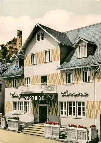 AK / Ansichtskarte Goessweinstein Cafe Gasthof Sonne Goessweinstein
