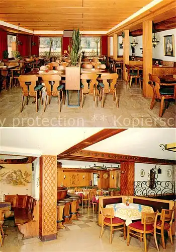 AK / Ansichtskarte Oberstdorf Cafe Weinstube Restaurant Trettachstueble Oberstdorf