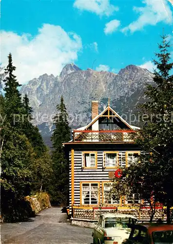 AK / Ansichtskarte Vysoke_Tatry Bilikova chata Berghaus Hohe Tatra Vysoke Tatry