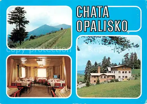 AK / Ansichtskarte Zavazna_Poruba Chata Opalisko Nizke Tatry Berghotel Restaurant Niedere Tatra 