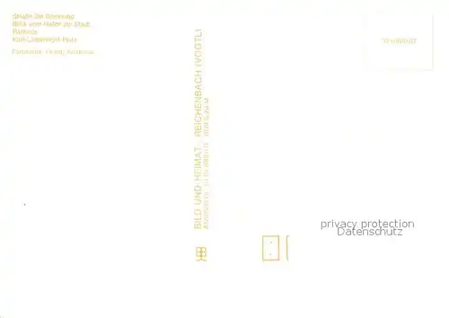 AK / Ansichtskarte Wolgast_Mecklenburg Vorpommern Strasse der Befreiung Hafen Rathaus Karl Liebknecht Platz Wappen Wolgast