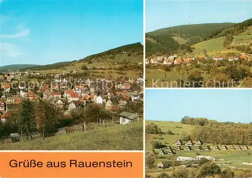 AK / Ansichtskarte Rauenstein_Frankenblick Panorama Blick zum Blessberg Freizeitzentrum Ferienhaeuser Rauenstein_Frankenblick