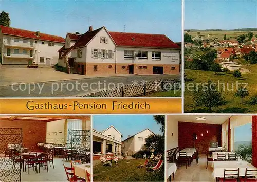 AK / Ansichtskarte Hassenroth Gasthaus Pension Friedrich Restaurant Liegewiese Panorama Hassenroth