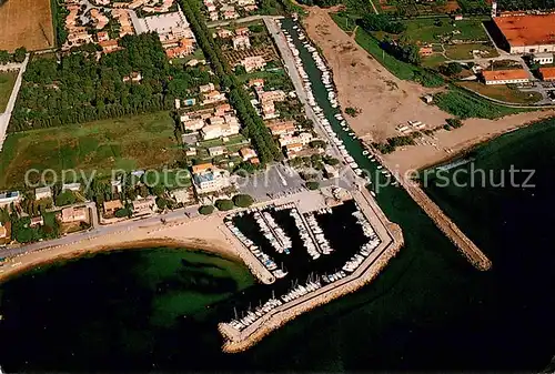 AK / Ansichtskarte La_Londe les Maures Port de Miramas vue aerienne La_Londe les Maures
