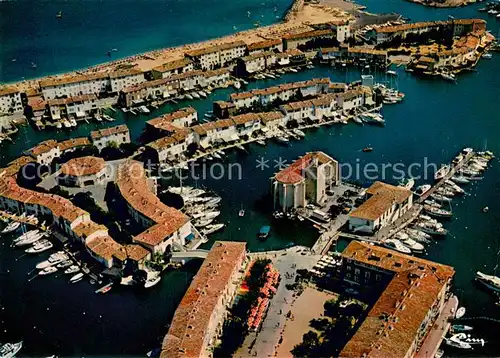 AK / Ansichtskarte Port_Grimaud Cite lacustre vue aerienne Port Grimaud