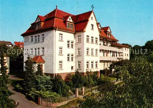 AK / Ansichtskarte Lohr_Main Schwesternheim der Dillinger Franziskanerinnen Lohr_Main