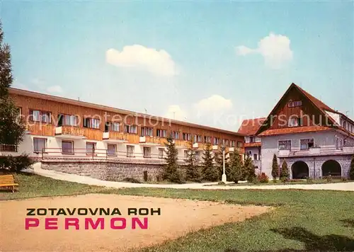 AK / Ansichtskarte Vestec Zotavovna ROH Permon Hotel Ferienheim Vestec
