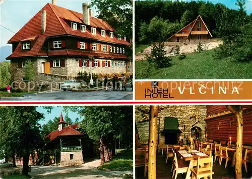 AK / Ansichtskarte Vlcina_Tschechien Koliba Vlcina Stara Vlcina Interior koliby Berghuette Beskiden Vlcina Tschechien