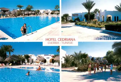 AK / Ansichtskarte Djerba Hotel Cedriana Swimming Pool Djerba