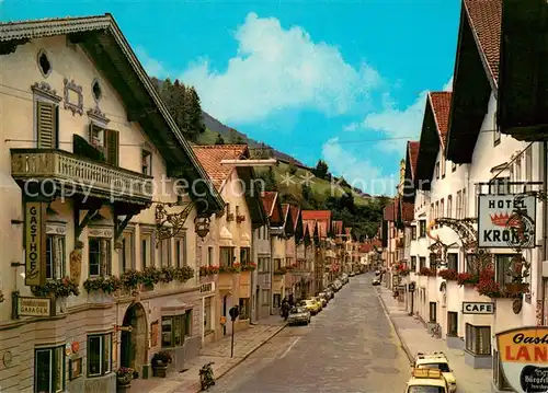 AK / Ansichtskarte Matrei_Brenner Ortszentrum Hotel Gasthof Matrei Brenner