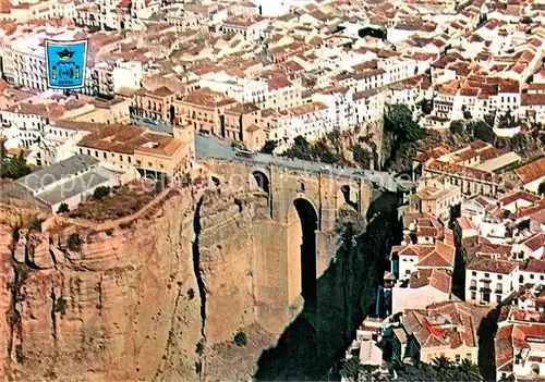 AK / Ansichtskarte Ronda_Andalucia Punta vista aerea Ronda Andalucia