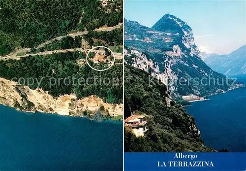 AK / Ansichtskarte Gargnano_Lago_di_Garda Albergo La Terrazzina Gardasee Gargnano_Lago_di_Garda
