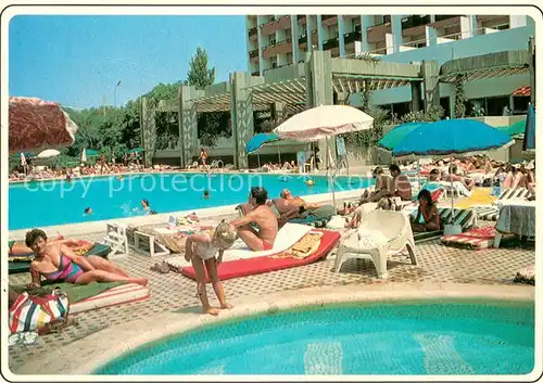 AK / Ansichtskarte Agadir Piscine Hotel Sahara Agadir