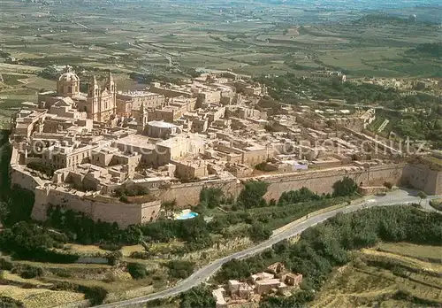 AK / Ansichtskarte Mdina_Malta Citta Vecchia veduta aerea Mdina Malta