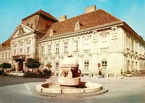 AK / Ansichtskarte Szekesfehervar Bischofspalast Szekesfehervar