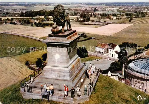 AK / Ansichtskarte Braine_l_Alleud Le Lion de Waterloo Monument vue aerienne Braine_l_Alleud