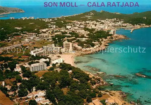 AK / Ansichtskarte Cala_Ratjada_Mallorca Playa de Son Moll vista aerea Cala_Ratjada_Mallorca