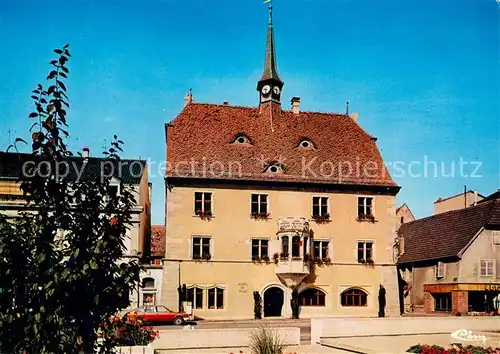 AK / Ansichtskarte Guebwiller_Elsass Hotel de Ville Rathaus Guebwiller_Elsass