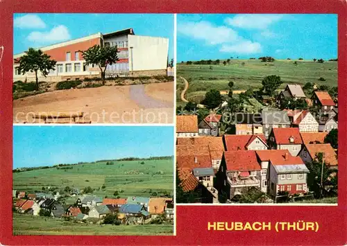 AK / Ansichtskarte Heubach_Thueringen FDGB Erholungsheim Hermann Duncker Ortsansichten Heubach Thueringen