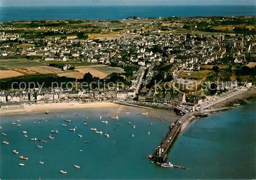 AK / Ansichtskarte Cancale Vue aerienne du port de la Houle Cancale