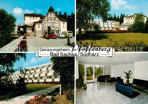AK / Ansichtskarte Bad_Sachsa_Harz Genesungsheim Pfaffenberg Bad_Sachsa_Harz