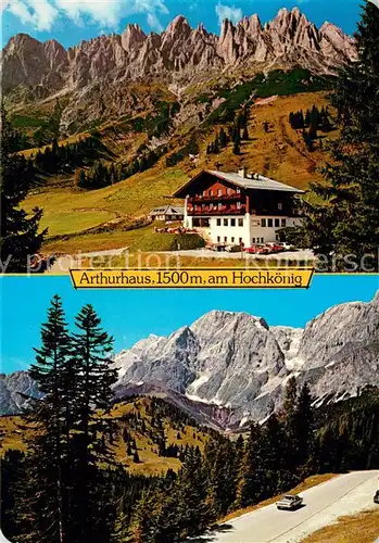 AK / Ansichtskarte Muehlbach_Hochkoenig Arthurhaus am Hochkoenig Berggaststaette Bergwelt Alpen Muehlbach Hochkoenig