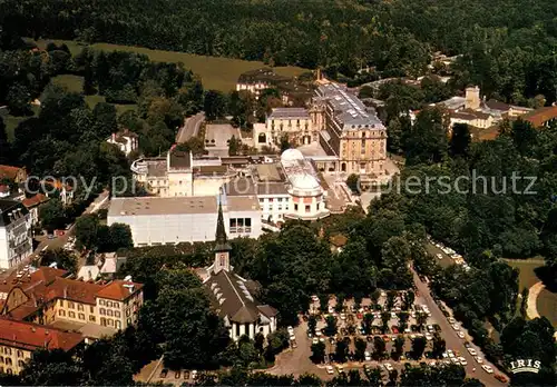 AK / Ansichtskarte Vittel Le Grand Hotel le Casino le Palais des Congres Vue aerienne Vittel