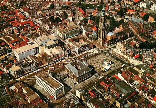 AK / Ansichtskarte Groningen Fliegeraufnahme Groningen