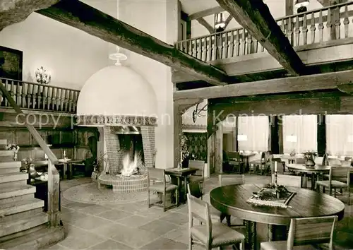 AK / Ansichtskarte Homfeld_Grafschaft_Hoya Forsthaus Heiligenberg Homfeld_Grafschaft_Hoya