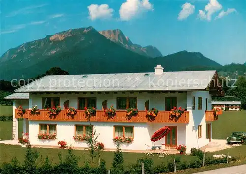 AK / Ansichtskarte Schoenau_Berchtesgaden Fremdenheim Schoenfeld Berchtesgadener Alpen Schoenau Berchtesgaden
