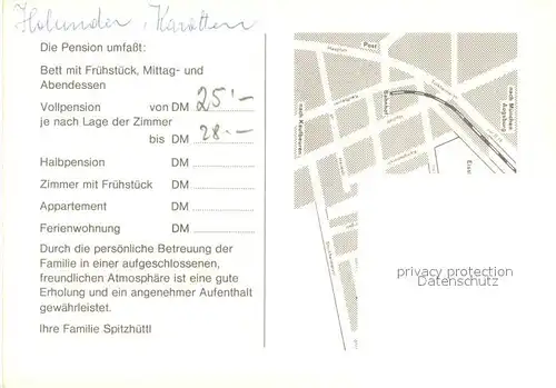 AK / Ansichtskarte Bad_Woerishofen Pension Spitzhuettl Gastraum Doppelzimmer Bad_Woerishofen