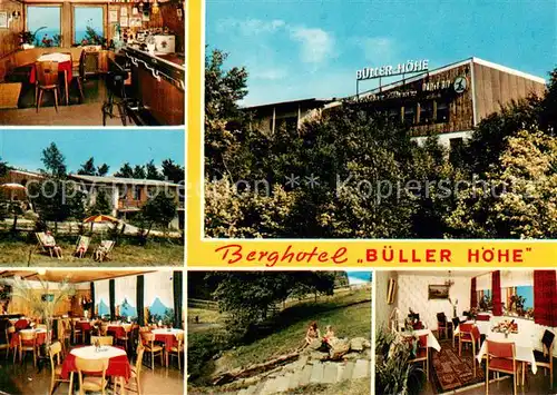 AK / Ansichtskarte Usseln Berghotel Cafe Restaurant Bueller Hoehe Usseln