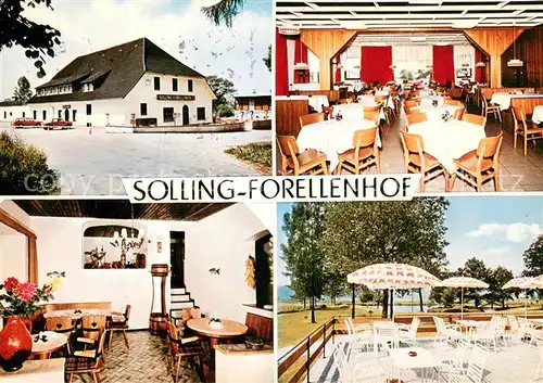 AK / Ansichtskarte Brueggefeld_Lauenfoerde Solling Forellenhof Restaurant Terrasse Brueggefeld_Lauenfoerde