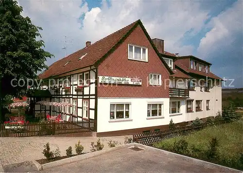 AK / Ansichtskarte Silberborn Hotel Cafe Sollinghoehe Silberborn