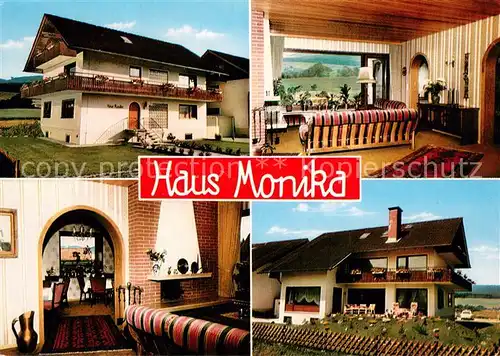 AK / Ansichtskarte Wolfshagen_Harz Gaestehaus Pension Haus Monika Wolfshagen Harz