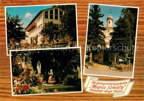 AK / Ansichtskarte Handlab Muettererholungsheim Maria Schutz Marienstatue Kirche Handlab