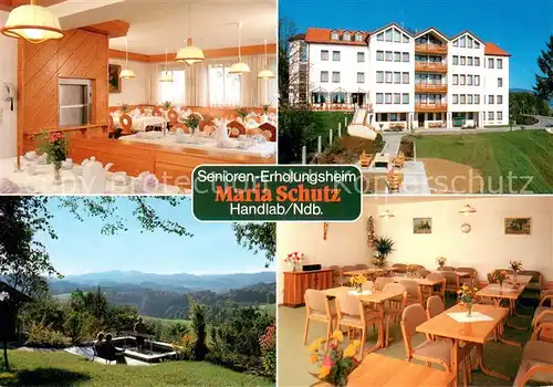 AK / Ansichtskarte Handlab Senioren Erholungsheim Maria Schutz Speisesaal Aufenthaltsraum Wassertretanlage Panorama Handlab