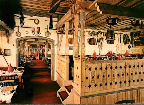 AK / Ansichtskarte Muenchen Haxnbauer am Platzl Schlosswirtschaft Schleissheim Muenchen