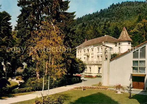 AK / Ansichtskarte Badenweiler Sanatorium Schloss Hausbaden Badenweiler