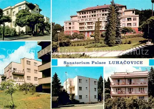 AK / Ansichtskarte Luhacovice Sanatorium Palace a dependence Luhacovice