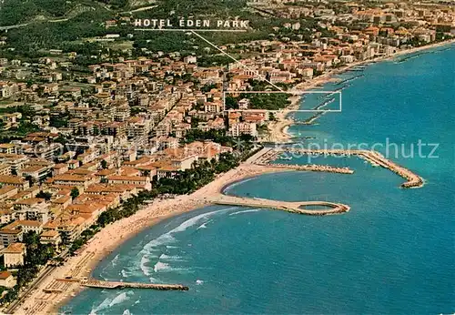 AK / Ansichtskarte Diano_Marina Riviera dei Fiori Vue aerienne Hotel Eden Park Diano Marina