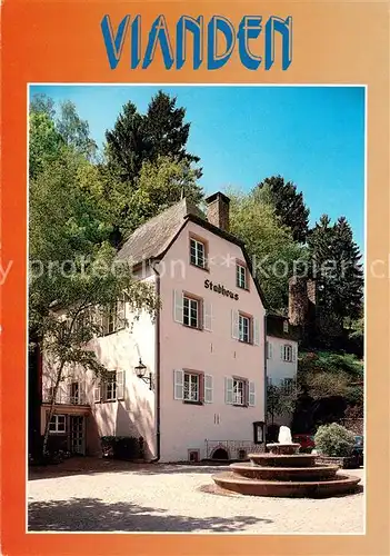 AK / Ansichtskarte Vianden Hotel de Ville Vianden