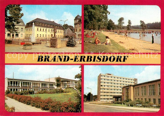 AK / Ansichtskarte Brand Erbisdorf Brander Hof am Markt