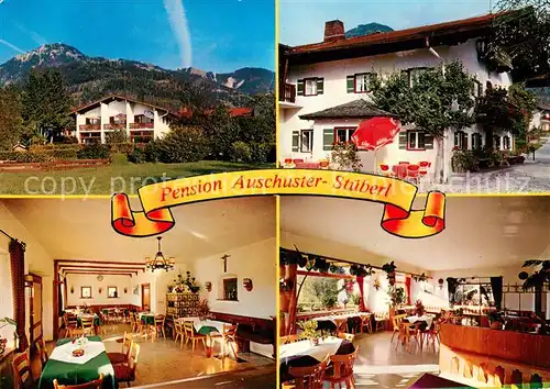 AK / Ansichtskarte Unterwoessen Pension Auschuster Stueberl im Achental Unterwoessen