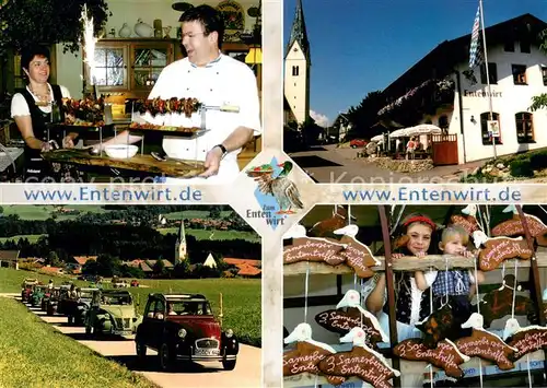 AK / Ansichtskarte Toerwang Zum Entenwirt Gaststaette Restaurant Automobile Enten Toerwang