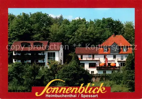 AK / Ansichtskarte Heimbuchenthal Gasthof Pension Cafe Sonnenblick Heimbuchenthal