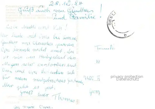 AK / Ansichtskarte Crimmitschau Am Markt Schlossteich Strasse der Freundschaft Polytechnische Oberschule Wilhelm Stolle Sportplatz Crimmitschau