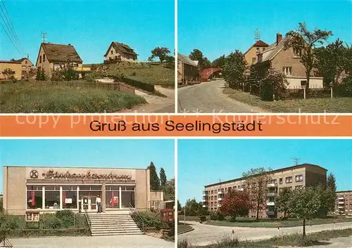 AK / Ansichtskarte Seelingstaedt_Greiz Ortsmotive Einkaufszentrum Seelingstaedt_Greiz